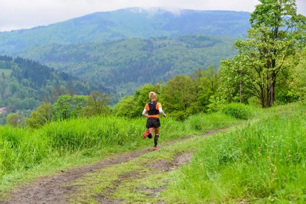 Zawodniczka na trasie