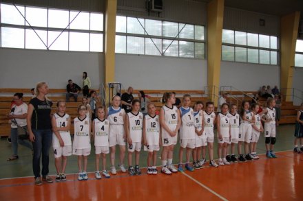 Zespół z Wisły przed jednym z meczów