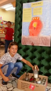 Wolontariat w SP5 - znicze