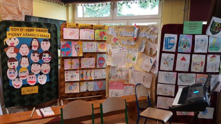 Wystawa prac plastycznych uczniów