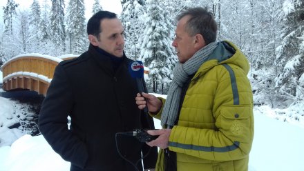 Fragment konferencji podsumowującej projekt