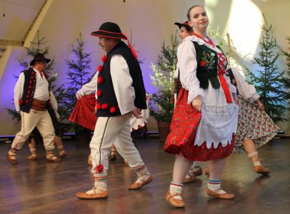 Fragment występu zespołu "Dudoski"