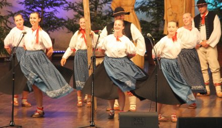 Fragment występu zespołu "Bystrzyca"