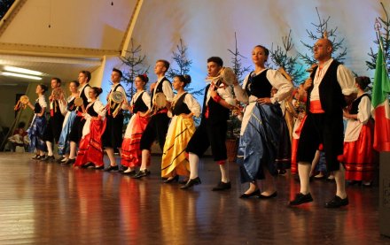 Fragment występu zespołu z Włoch