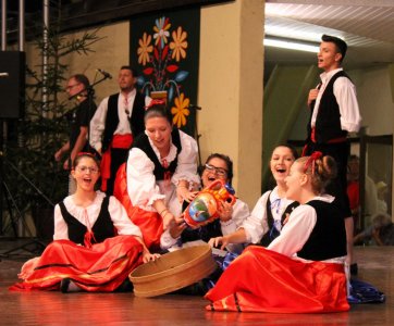 Fragment występu zespołu z Włoch