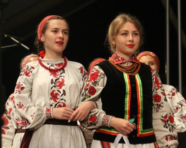 Fragment występu zespołu z Ukrainy