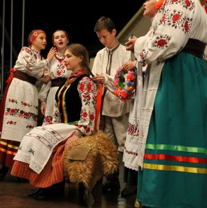 Fragment występu zespołu z Ukrainy