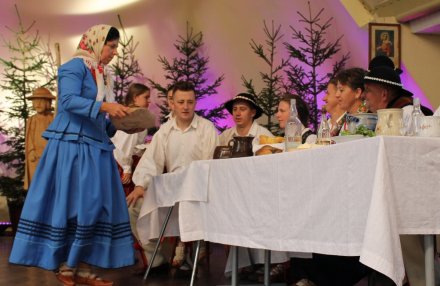 Fragment występu zespołu "Słopniczanie"