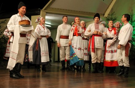 Fragment występu zespołu z Ukrainy