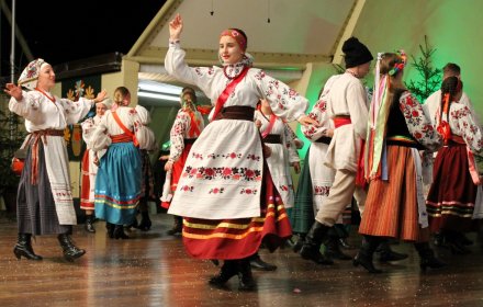 Fragment występu zespołu z Ukrainy