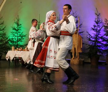 Fragment występu zespołu z Ukrainy