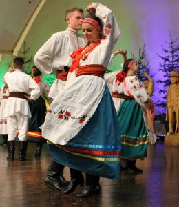 Fragment występu zespołu z Ukrainy