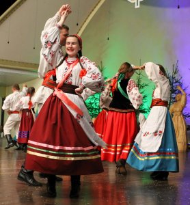 Fragment występu zespołu z Ukrainy