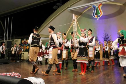 Fragment występu zespołu z Macedonii