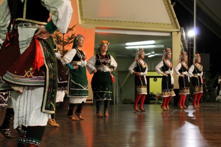 Fragment występu zespołu z Macedonii