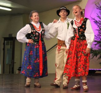 Fragment występu zespołu "Słopniczanie"