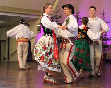 Fragment występu zespołu "Słopniczanie"