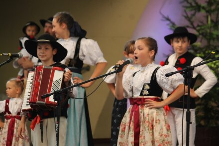 Fragment koncertu zespołu "Mali Tkocze"