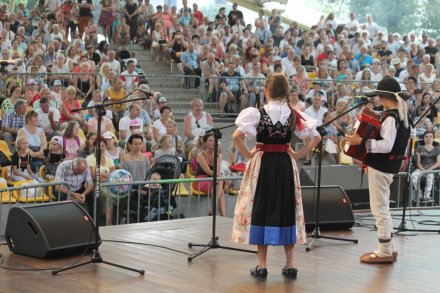 Fragment koncertu zespołu "Mali Tkocze"