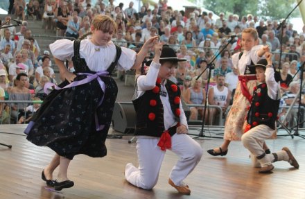 Fragment koncertu zespołu "Mali Tkocze"