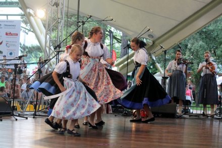 Fragment koncertu zespołu "Mali Tkocze"