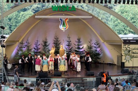 Fragment koncertu zespołu "Bojszowianie"