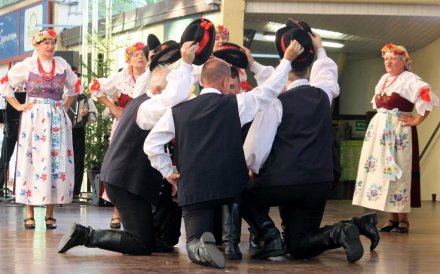 Fragment koncertu zespołu "Bojszowianie"