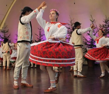 Fragment koncertu zespołu ze Złotnika