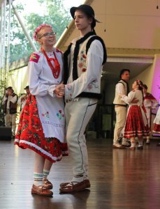 Fragment koncertu zespołu ze Złotnika