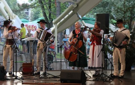 Fragment koncertu zespołu "Zbyrcok"