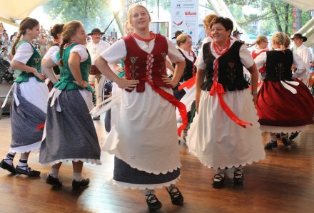 Fragment koncertu zespołu "Kozianie"