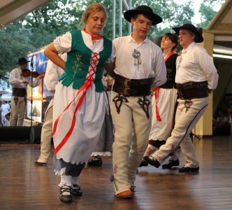 Fragment koncertu zespołu "Zbyrcok"