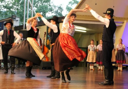 Fragment koncertu zespołu "Kozianie"