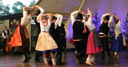 Fragment koncertu zespołu "Kozianie"