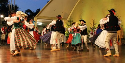 Fragment koncertu zespołu "Grojcowianie"