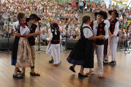 Fragment koncertu zespołu "Mali Tkocze"