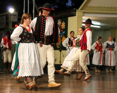 Fragment koncertu zespołu "Grojcowianie"