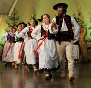 Fragment koncertu zespołu "Grojcowianie"