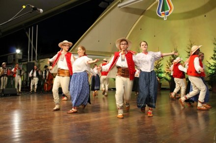 Fragment koncertu zespołu z Koniakowa