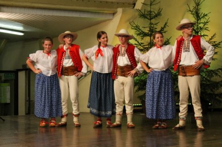 Fragment koncertu zespołu z Koniakowa