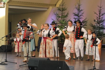 Fragment koncertu zespołu "Mali Tkocze"