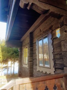 Fragment budynku zameczku