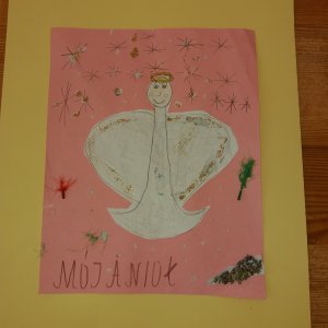 Prace uczniów "Mój Anioł"