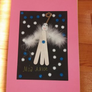 Prace uczniów "Mój Anioł"