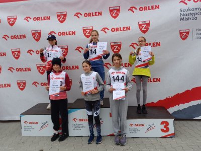 Oliwia Bury na 1 miejscu