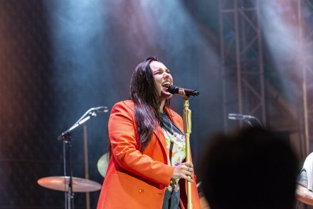 Koncert Ewy Farnej w wiślańskim amfiteatrze
