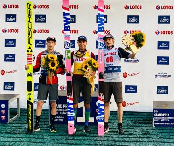 Najlepsi w sobotnim konkursie panów