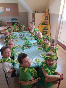 Zielony dzień w przedszkolu czyli powitanie pani wiosny