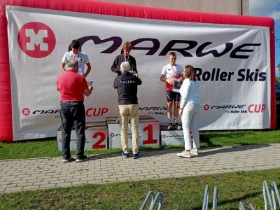 Niedzielny bieg na nartorolka