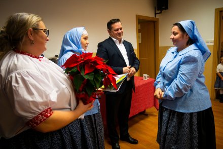 Podziękowanie dla prowadzącej warsztaty Łucji Dusek-Francuz